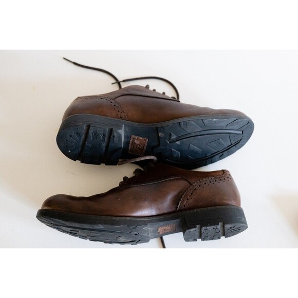 Timberland Mens 10.5 M Smart Comfort Waterproof Brown Leather Oxford Shoes 97591 main image 5